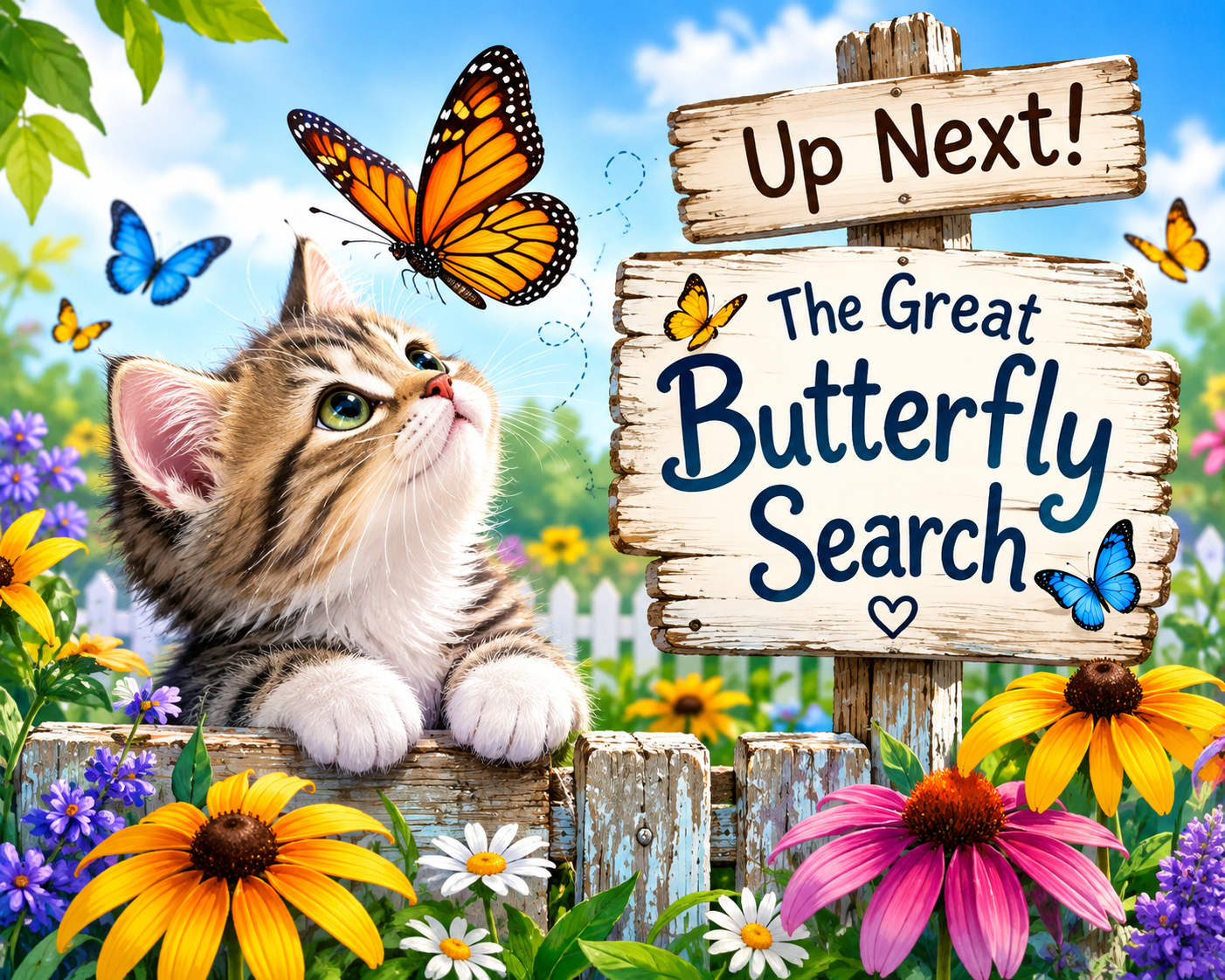 Cover of The Great Butterfly Search